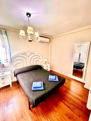 Cama o camas de una habitación en LA PAZ 2 Dormitorios PONDOS