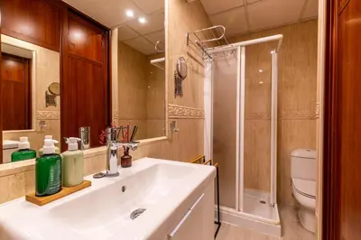 Un baño de Veoapartment Carriazo