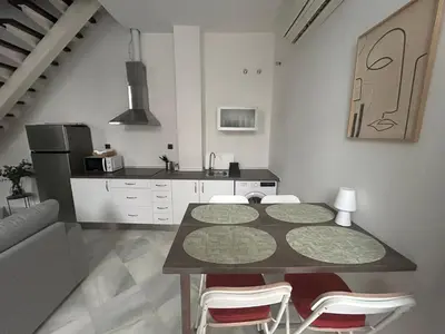 Una cocina o zona de cocina en DreamsApt Santa Clara