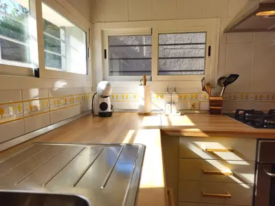 Una cocina o zona de cocina en Los Juncos de la Encantada