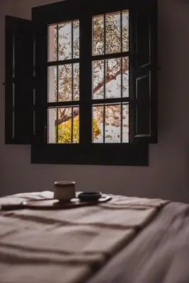 Cama o camas de una habitación en Villa Bellido
