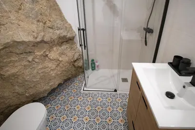Un baño de Apartamento Esencia en la Roca
