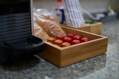 Comida en o cerca de este apartamento