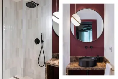Un baño de Magno Apartments Gallos