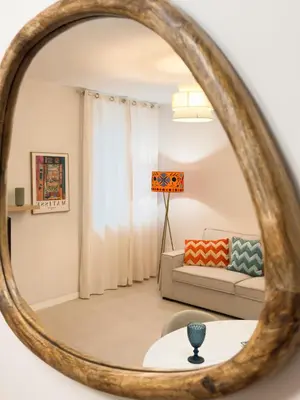 Zona de estar de MonKeys Apartments Quintana Q1