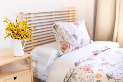 Cama o camas de una habitación en Piso con encanto andaluz