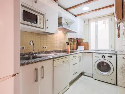 Una cocina o zona de cocina en Bonito apt duplex 2 hab 2 baños