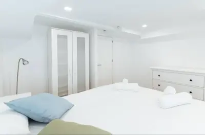 Cama o camas de una habitación en Refugio Vanguardista Free parking