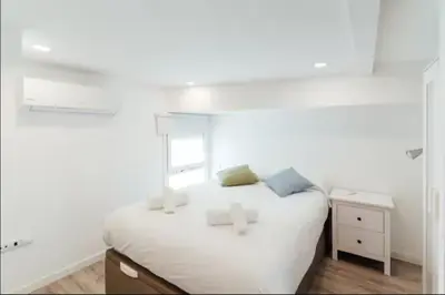 Cama o camas de una habitación en Refugio Vanguardista Free parking