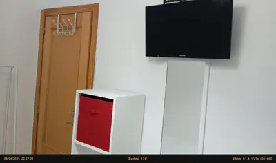Una televisión o centro de entretenimiento en Sol y Olivos Apartamento céntrico en zona de aparcamiento gratuito