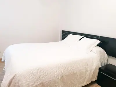 Cama o camas de una habitación en El balcón de la Luz