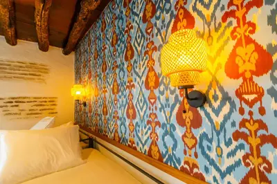 Cama o camas de una habitación en La Clara Domus