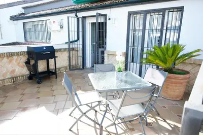 Un balcón o terraza de Apartamento turísticos ilusiones 1