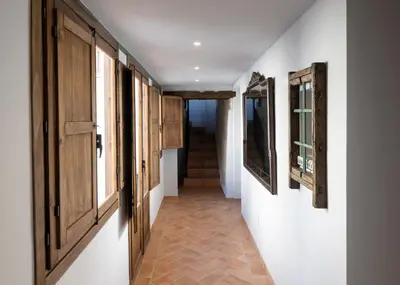 Plano de Hospedería Monasterio de San Leandro