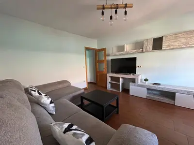 Una televisión o centro de entretenimiento en RgHOST-Apartamento Ganivet en el centro de Córdoba