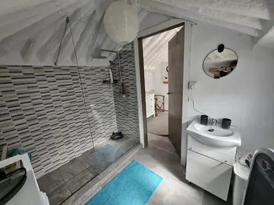 Cama o camas de una habitación en Charming House with Jacuzzi in Villanueva de Algaidas