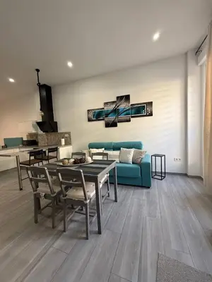 Zona de estar de Apartamentos Álamo