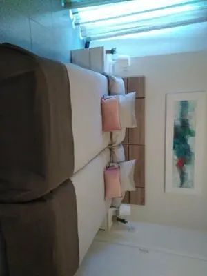 Cama o camas de una habitación en Entre aromas