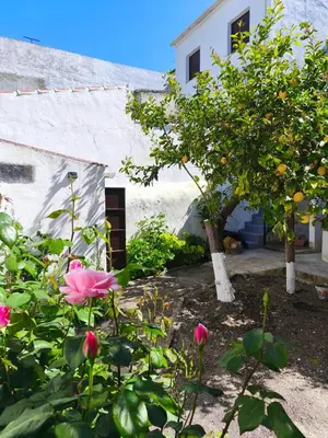 Jardín al aire libre en La Casa del Pozo
