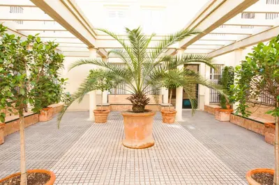 Jardín al aire libre en Ibarra Premium Apartment