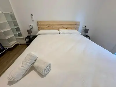 Cama o camas de una habitación en Ms22 Nuevo apartamento en centro