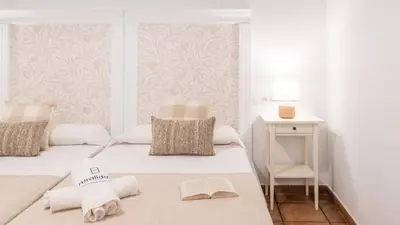 Cama o camas de una habitación en Casa La Niña Antequera - La Joya by Ruralidays