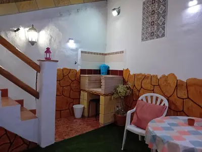 Zona de estar de Villa Poemas