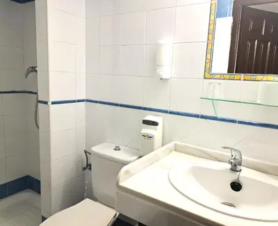 Un baño de Casa cubo
