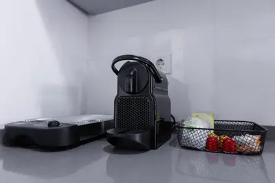 Una cocina o zona de cocina en Natysplace