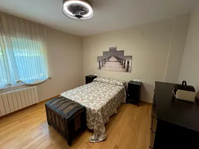 Cama o camas de una habitación en Casa El Duende de las Jaras, Alojamiento Rural