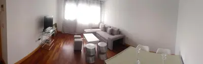 Una televisión o centro de entretenimiento en Doña sol piscina