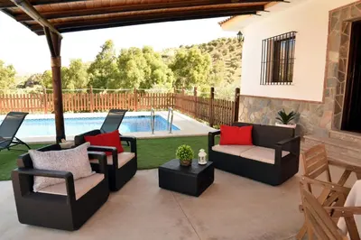 Piscina en o cerca de Casa El Valle entre Torcal y Caminito del Rey