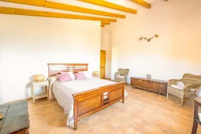 Cama o camas de una habitación en Casa Gino by Rosas Cantares