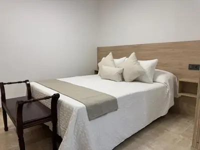 Cama o camas de una habitación en Apartamento Eduisa Suite