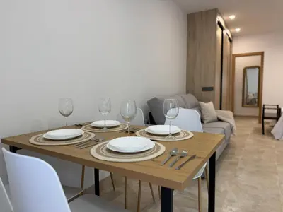 Zona de estar de Apartamento Eduisa Suite