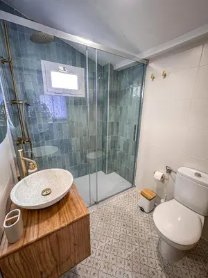 Un baño de Loft Deluxe Torre del Pan