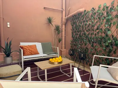 Zona de estar de Apartamento Balcón de Tendillas