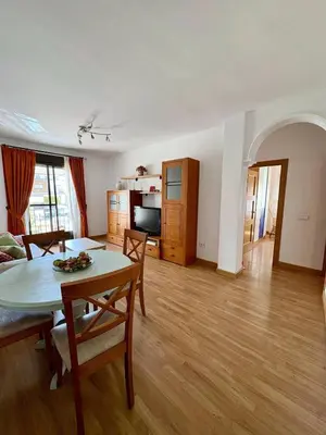 Una televisión o centro de entretenimiento en Apartamento Plaza Ibros