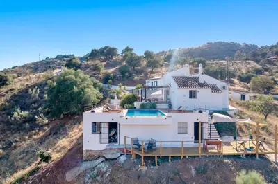 Paisaje cerca de esta villa