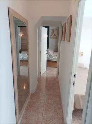 Cama o camas de una habitación en Apartamento Centro - La Pólvora