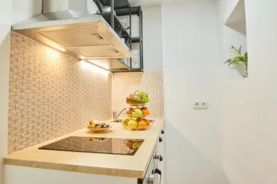 Una cocina o zona de cocina en Casa Patio La Magdalena