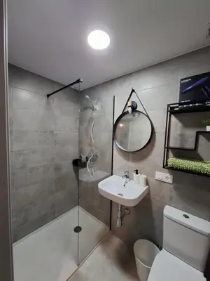 Un baño de Plaza de España