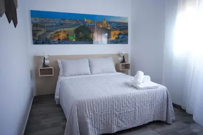 Cama o camas de una habitación en Villas Privadas EL DESCANSO