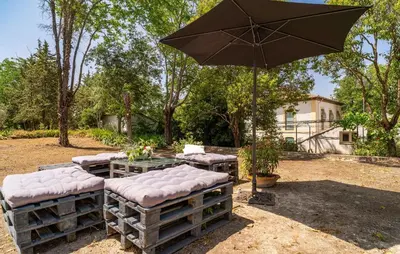 Jardín al aire libre en Beautiful Home In Baeza