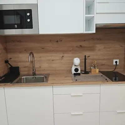 Una cocina o zona de cocina en Azafran Loft