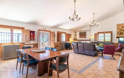 Zona de estar de Stunning Home In Periana