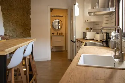 Una cocina o zona de cocina en El Secreto de Setenil