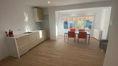 Una cocina o zona de cocina en Mirador al puente del río Genil