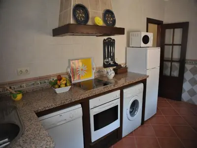 Una cocina o zona de cocina en Country House in La Joya with Private Pool