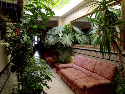 Zona de estar de Hostal San Francisco